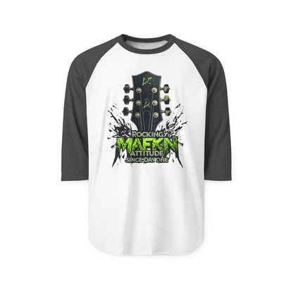 Rocking MaFKN Attitude Since Day One Raglan Shirt | Music Tee | Band Merch | Gift for Musicians | Festival Outfit | Music Lover