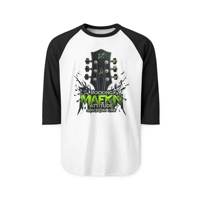 Rocking MaFKN Attitude Since Day One Raglan Shirt | Music Tee | Band Merch | Gift for Musicians | Festival Outfit | Music Lover