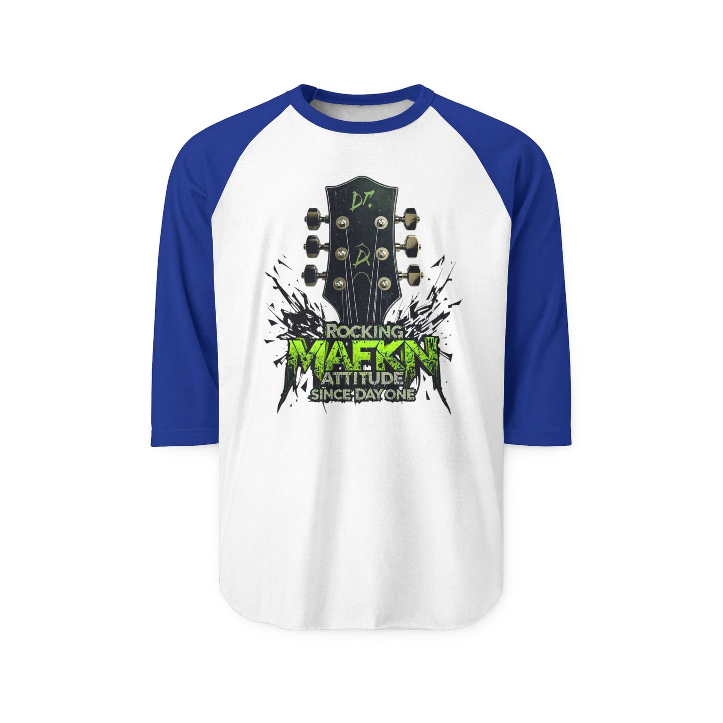 Rocking MaFKN Attitude Since Day One Raglan Shirt | Music Tee | Band Merch | Gift for Musicians | Festival Outfit | Music Lover