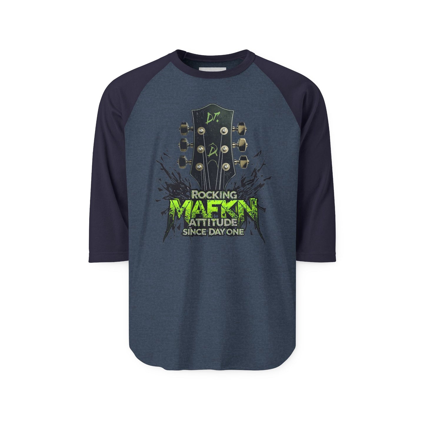 Rocking MaFKN Attitude Since Day One Raglan Shirt | Music Tee | Band Merch | Gift for Musicians | Festival Outfit | Music Lover