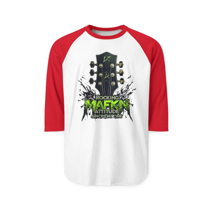 Rocking MaFKN Attitude Since Day One Raglan Shirt | Music Tee | Band Merch | Gift for Musicians | Festival Outfit | Music Lover