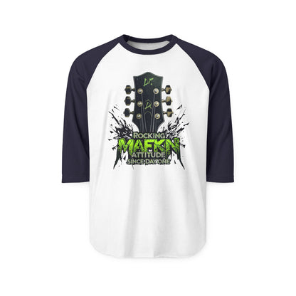 Rocking MaFKN Attitude Since Day One Raglan Shirt | Music Tee | Band Merch | Gift for Musicians | Festival Outfit | Music Lover